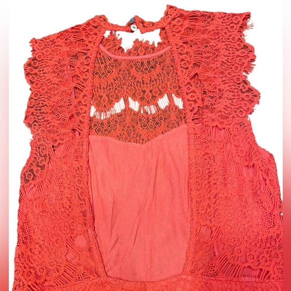 Intimately Free People Daydream Dress Coral Size S - Picture 13 of 14